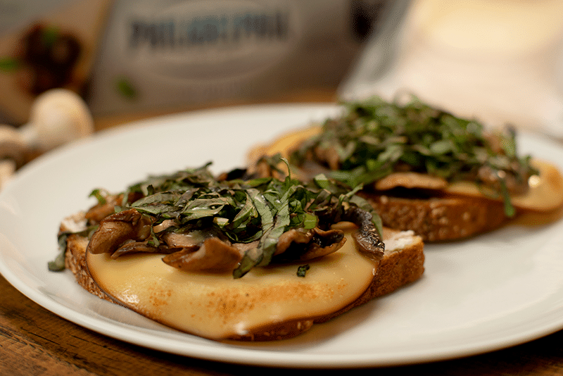 Tostadas de Queso Crema