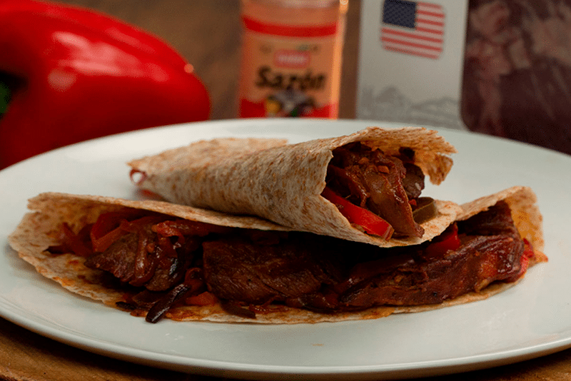 Fajitas de Carne de Res