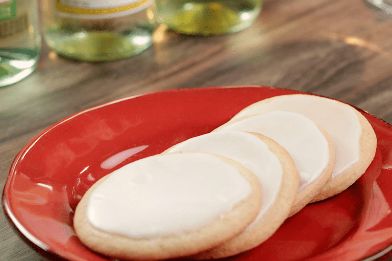 Galletas de anis con vino blanco