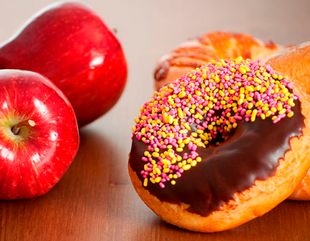 Donas de manzana