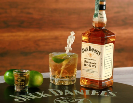 Calienta motores con un increíble coctel Jack Honey Ginger