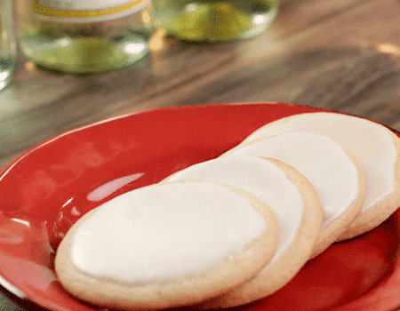 Galletas de anis con vino blanco