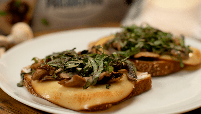 Tostadas de Queso Crema