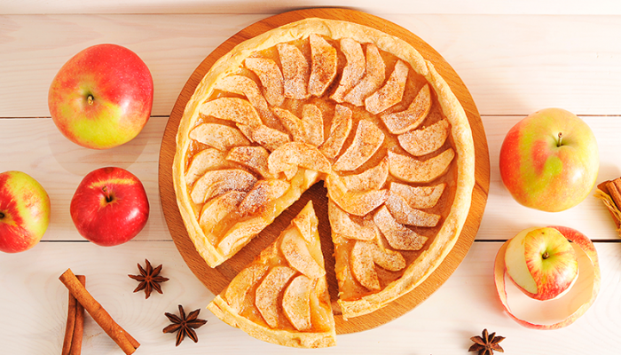 Comparte la tradición americana con un delicioso pastel de manzana
