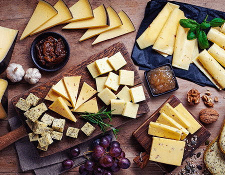 Salón del queso con el toque americano