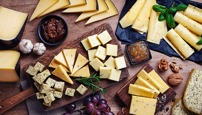 Salón del queso con el toque americano