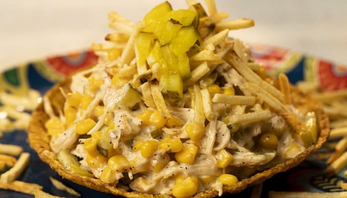 Mazorcada de pollo